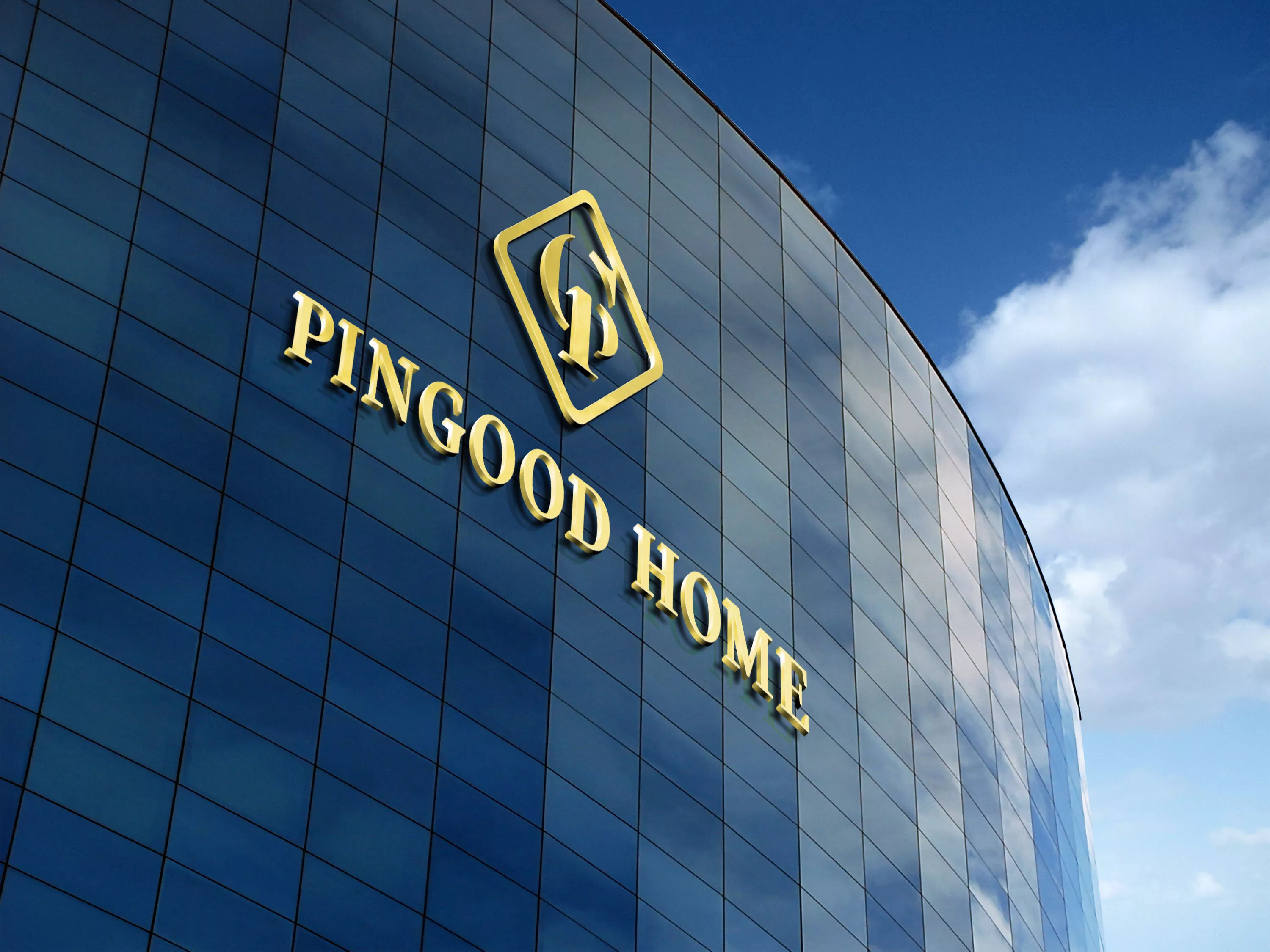 PG国际家居-brand logo design